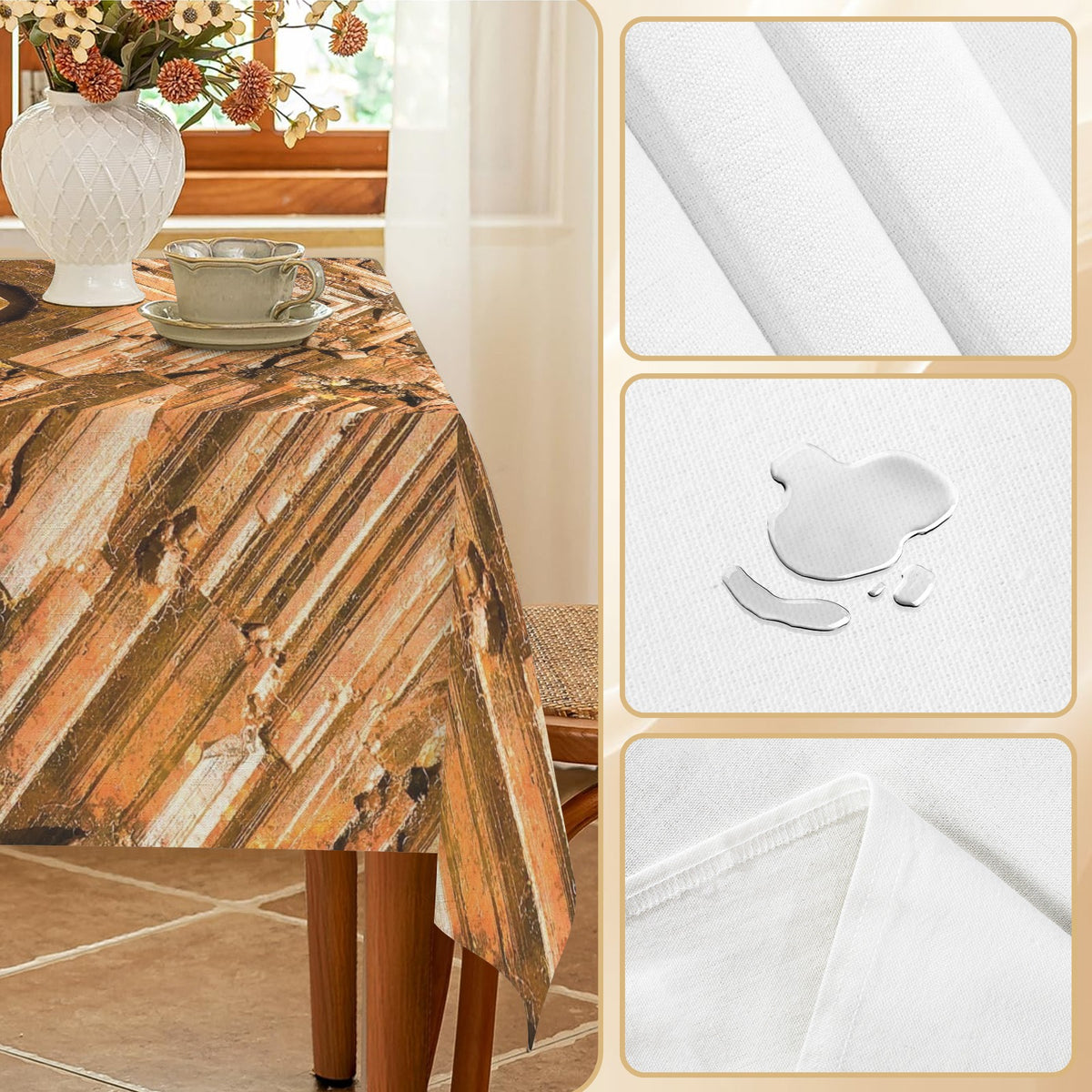 Tablecloth: Limonite — Raleigh, Wake, North Carolina — Original Color