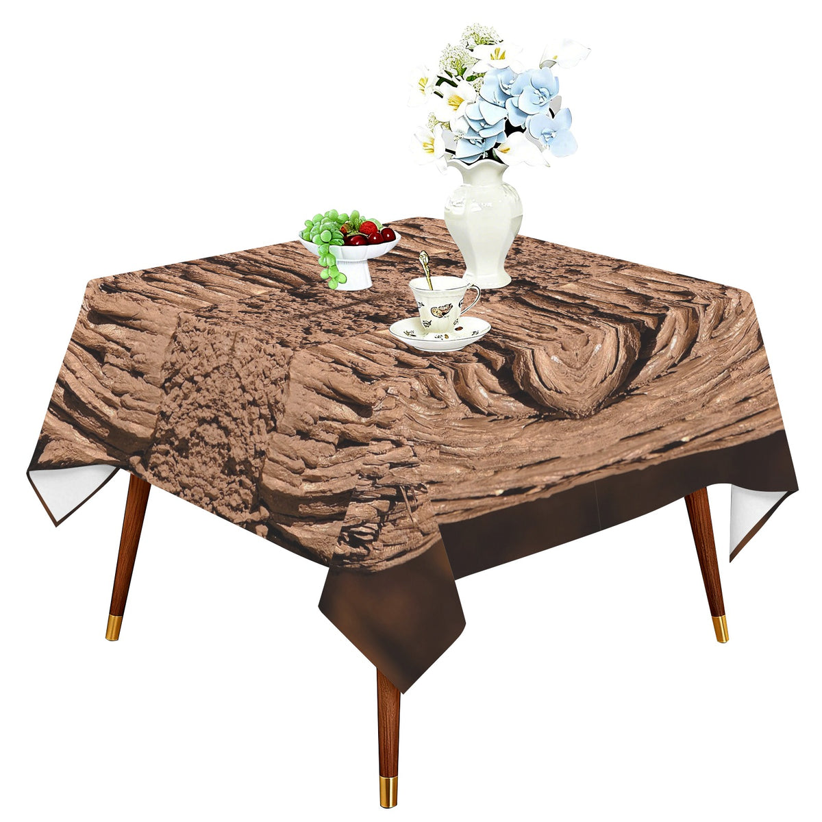 Tablecloth: Magnesium Crystals, Synthetic — Colorized