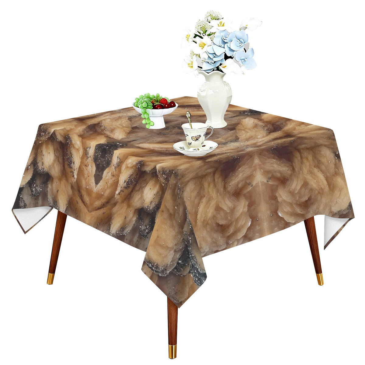 Tablecloth: Barite, with Pyrite — Lupin Mine, Poland