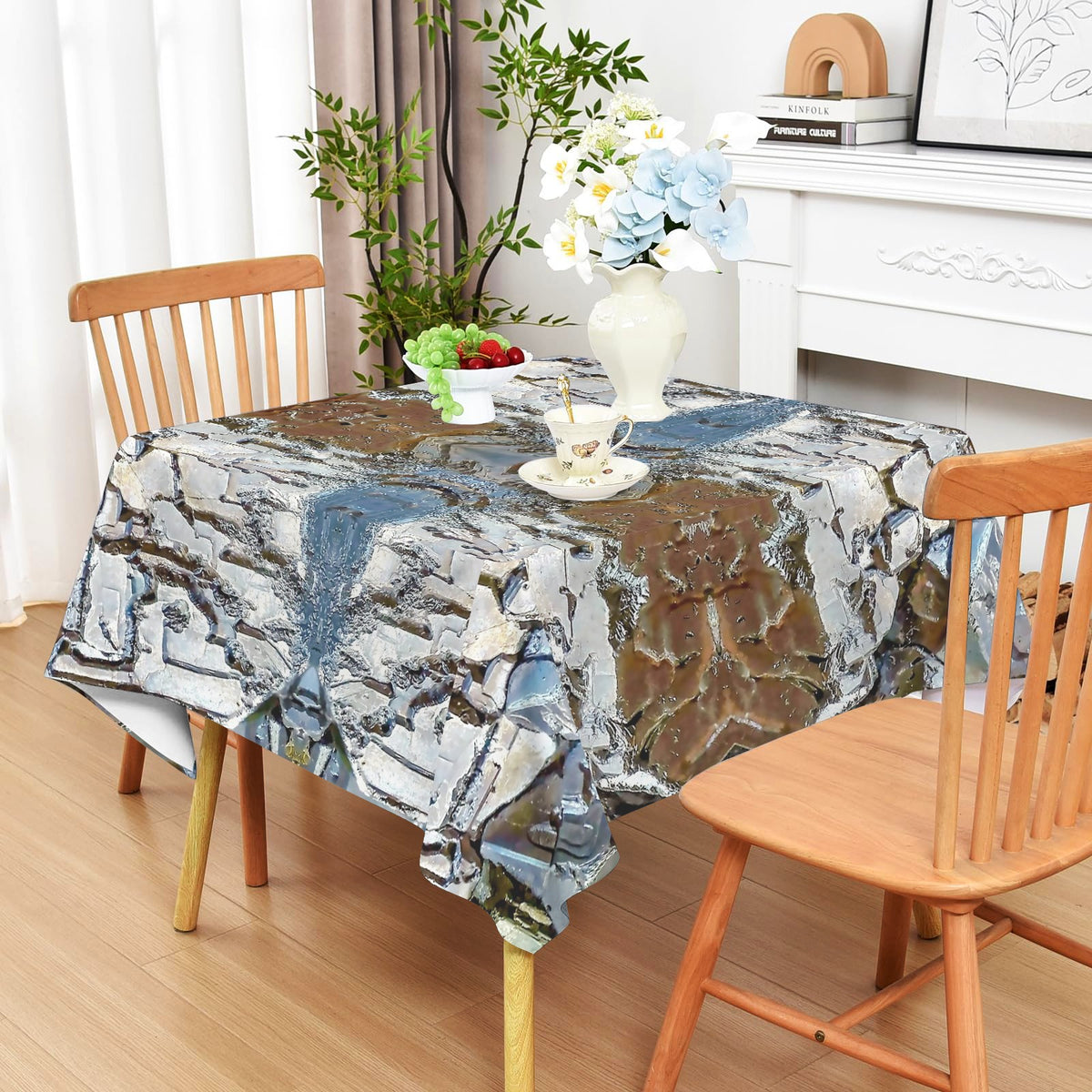 Tablecloth: Galena, w Chalcopyrite — Dal'Nagorsk, Russia