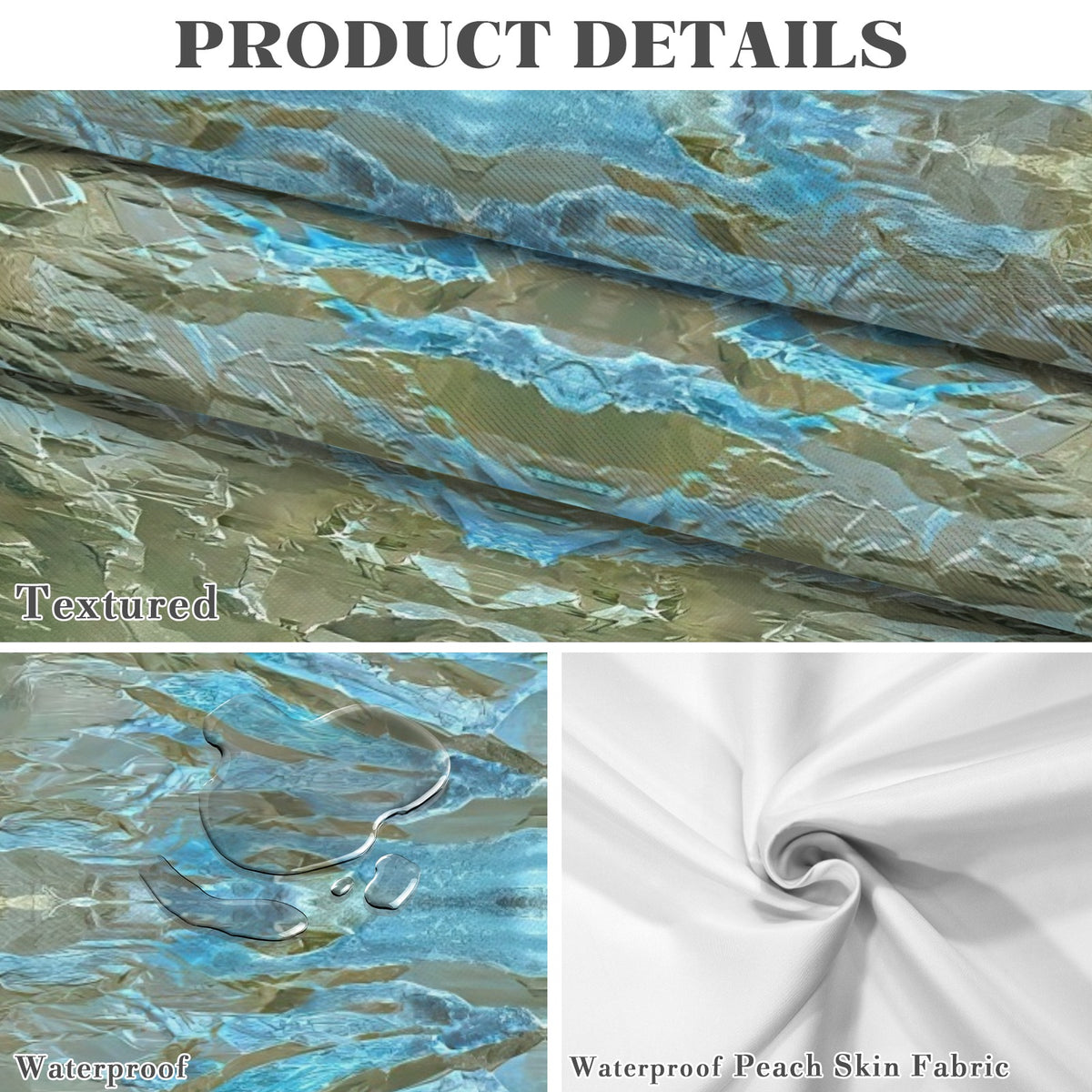 Tablecloth: Quartz, Mud Included — Cleveland, North Carolina — EX Crystal Perfection — Inverted Color