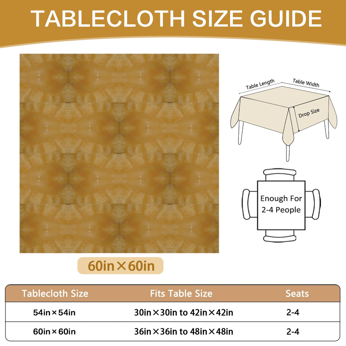 Tablecloth: Calcite — Florida, USA