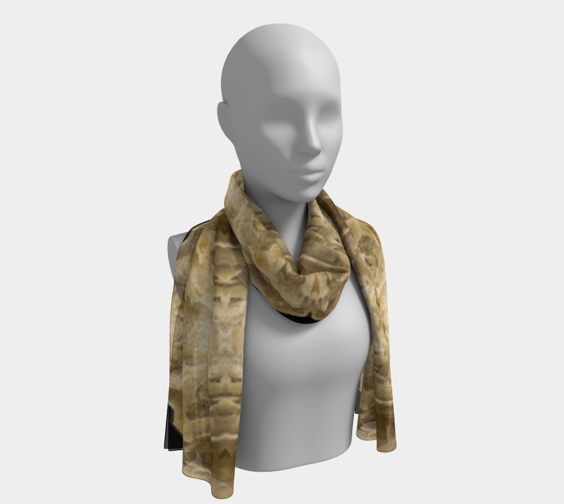 ong Scarf: Calcite, NAEM, North Carolina, USA, Original Color, 1