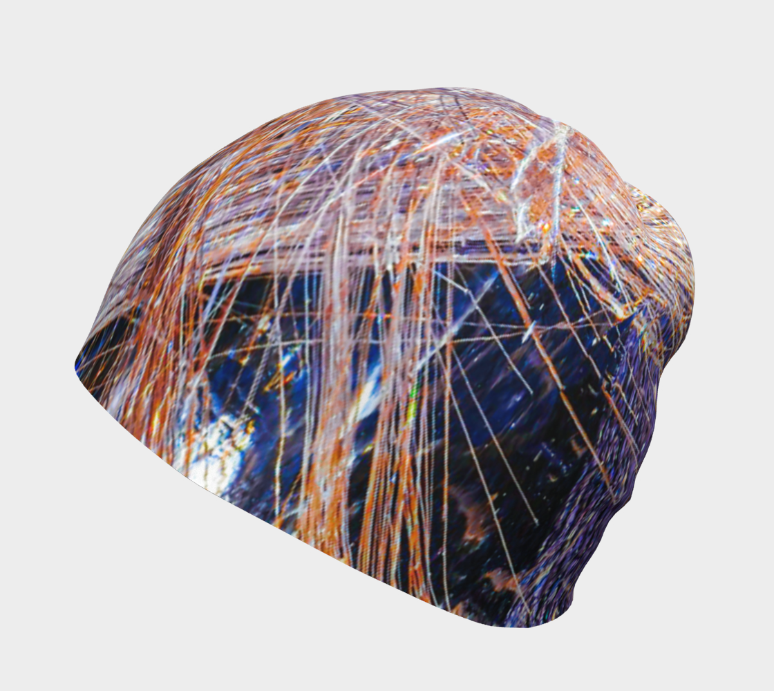 Beanie: Quartz, Rutilated, Alexander County, North Carolina, USA, Circa 1905, Original Color, 2