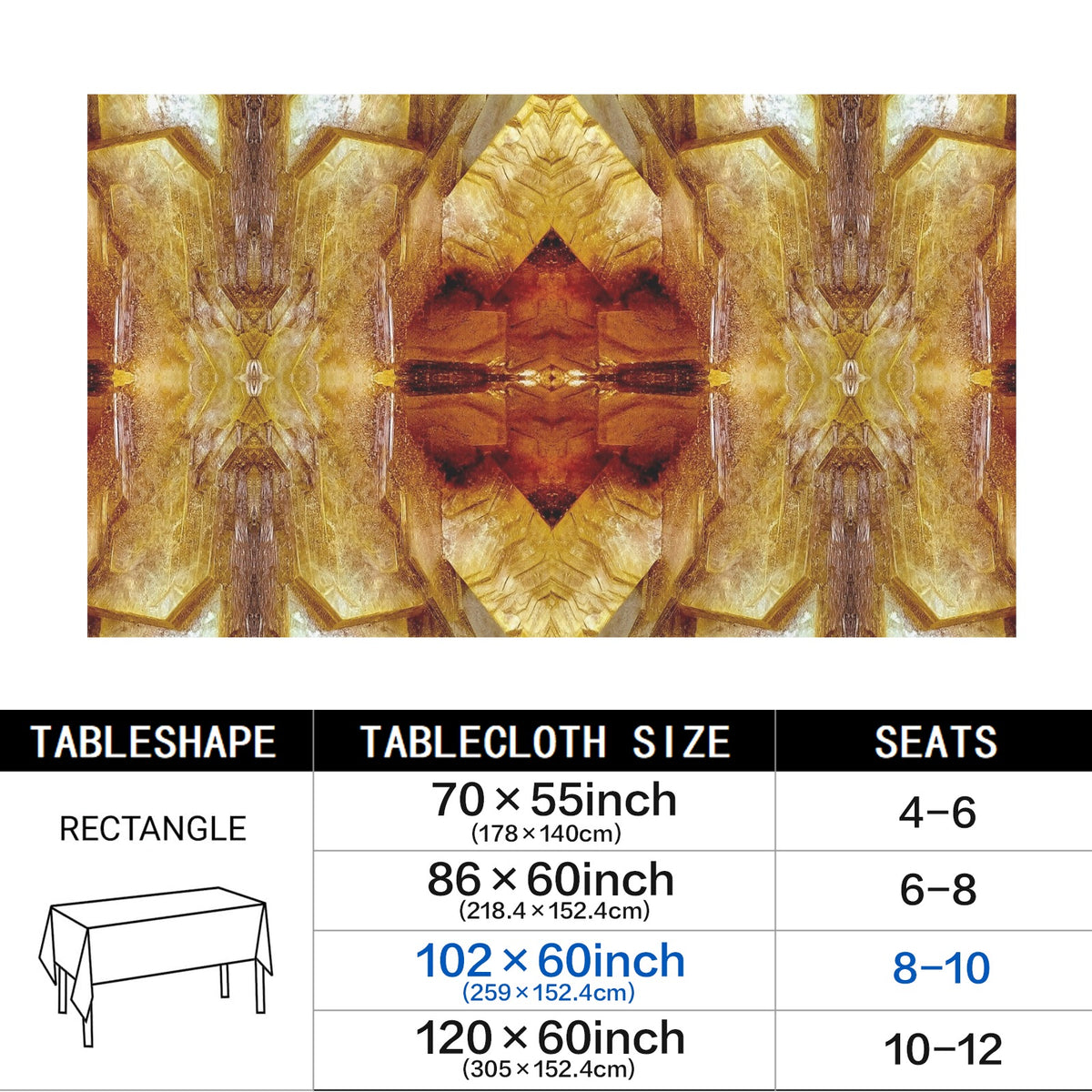 Tablecloth: Muscovite — Brazil — EX Rob Lavinsky, Wendell Wilson — Original Color