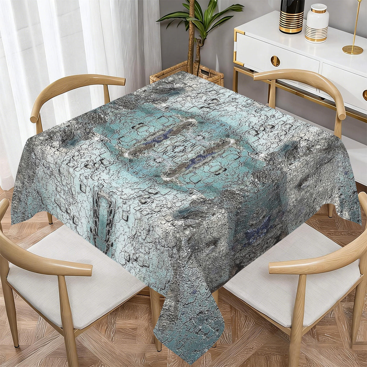 Tablecloth: Galena, with Chalcopyrite — Dalnegorsk, Primorsky Krai, Russia — Inverted Color