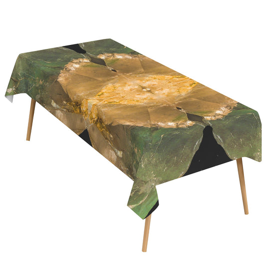Tablecloth: Quartz, with Chlorite — Montgomery County, North Carolina, USA — Original Color