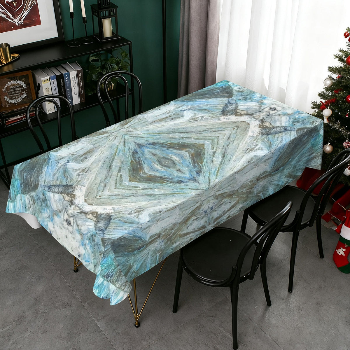 Tablecloth: Goethite — Africa — Inverted Color