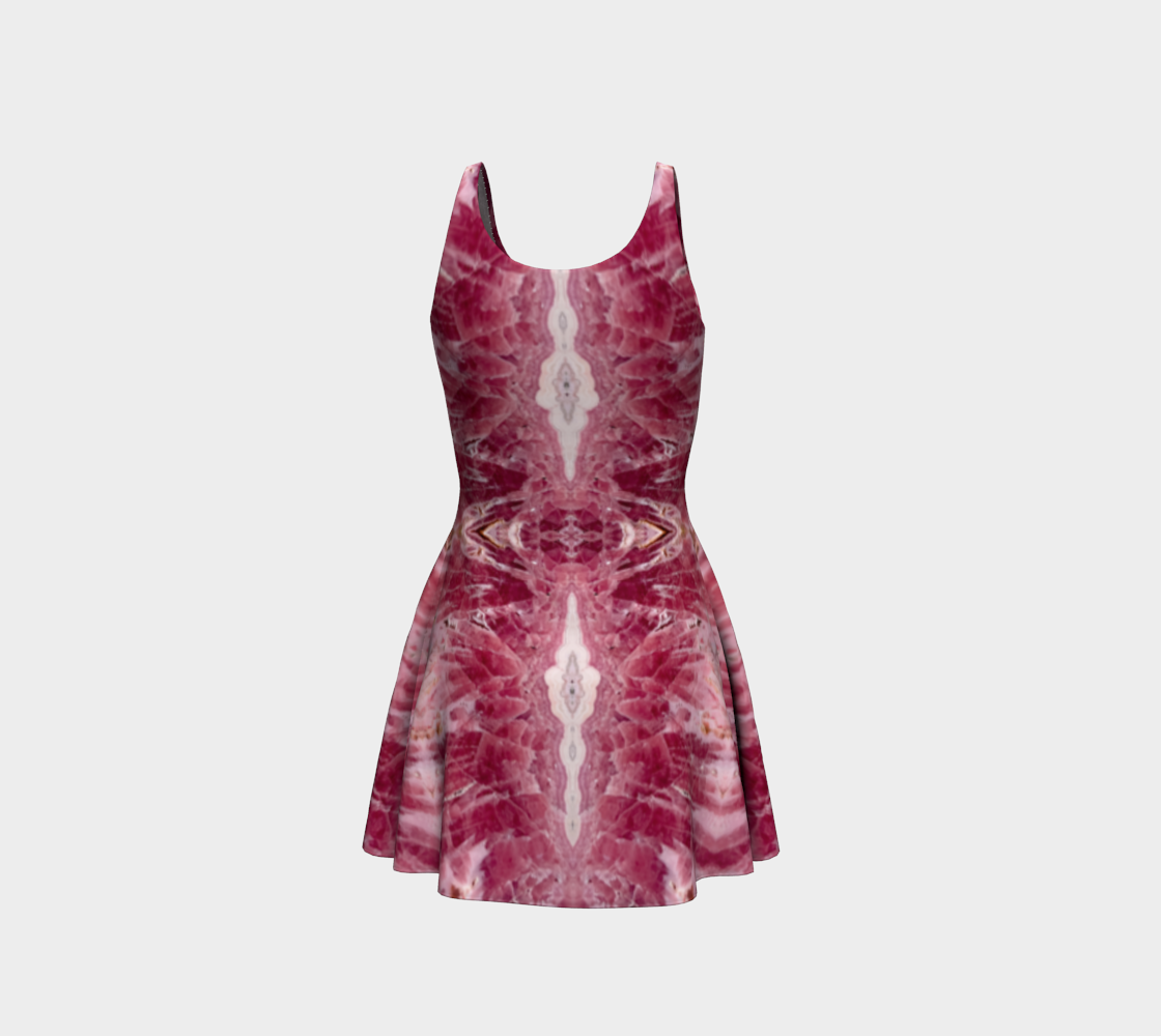 Flare Dress: Rhodochrosite, Argentina 1