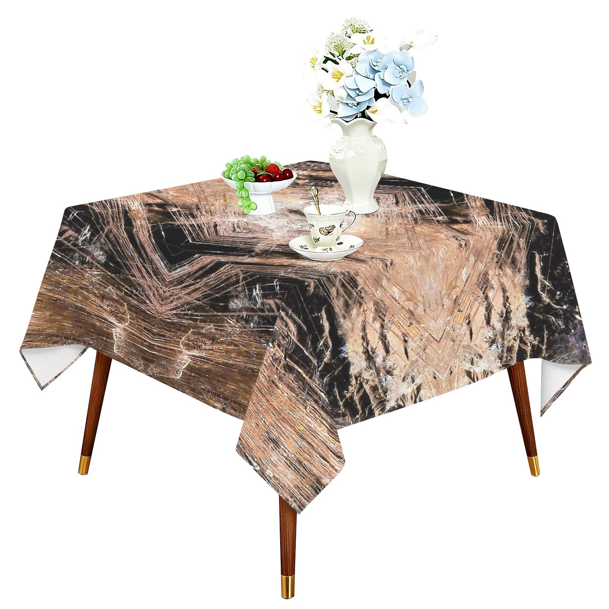 Tablecloth: Quartz -Rutilated, Rutile Included Quartz — Alexander County, North Carolina, USA — EX Jaffe's Minerals — Original Color