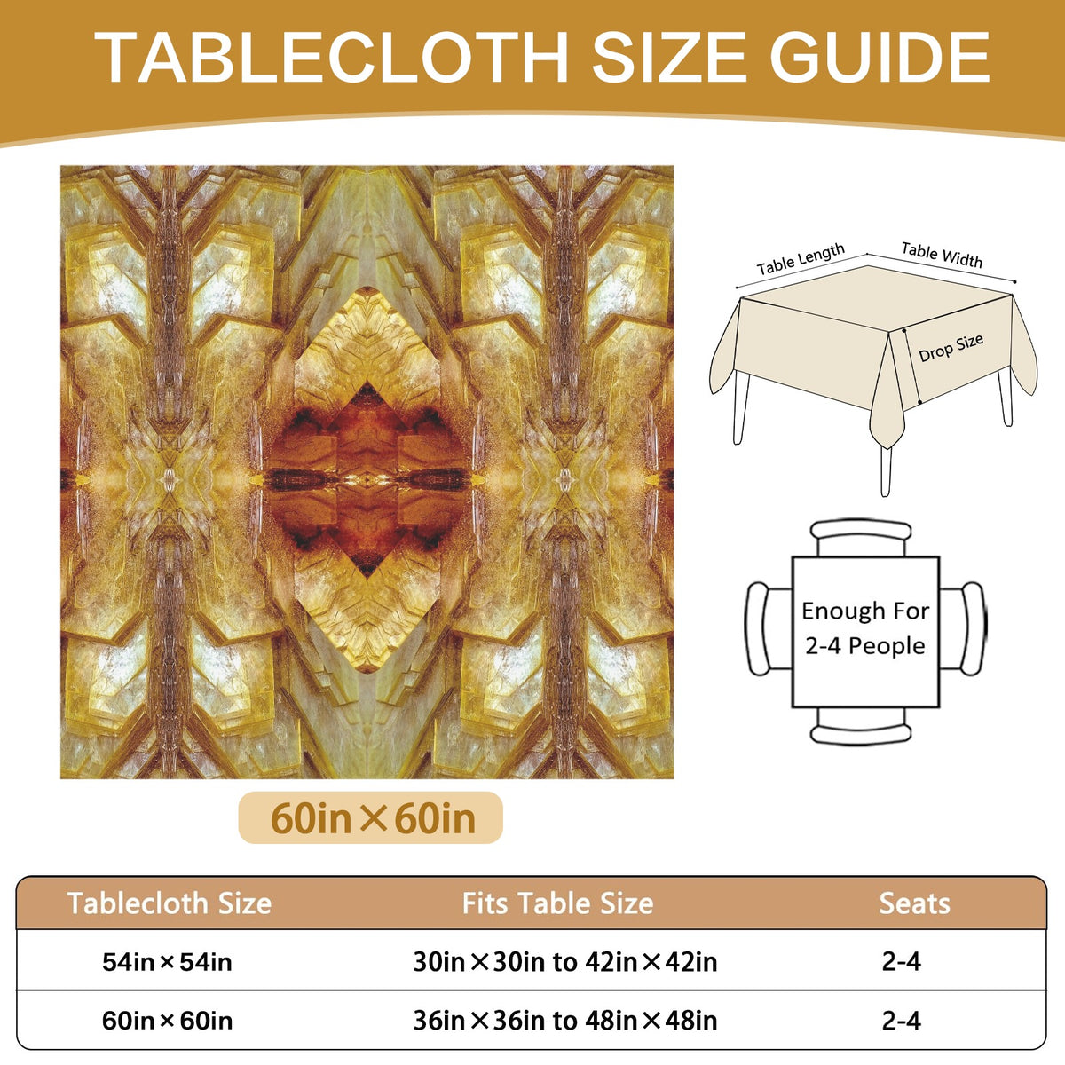 Tablecloth: Muscovite — Brazil — EX Lavinksy, Wendell Wilson — Original Color--Superb