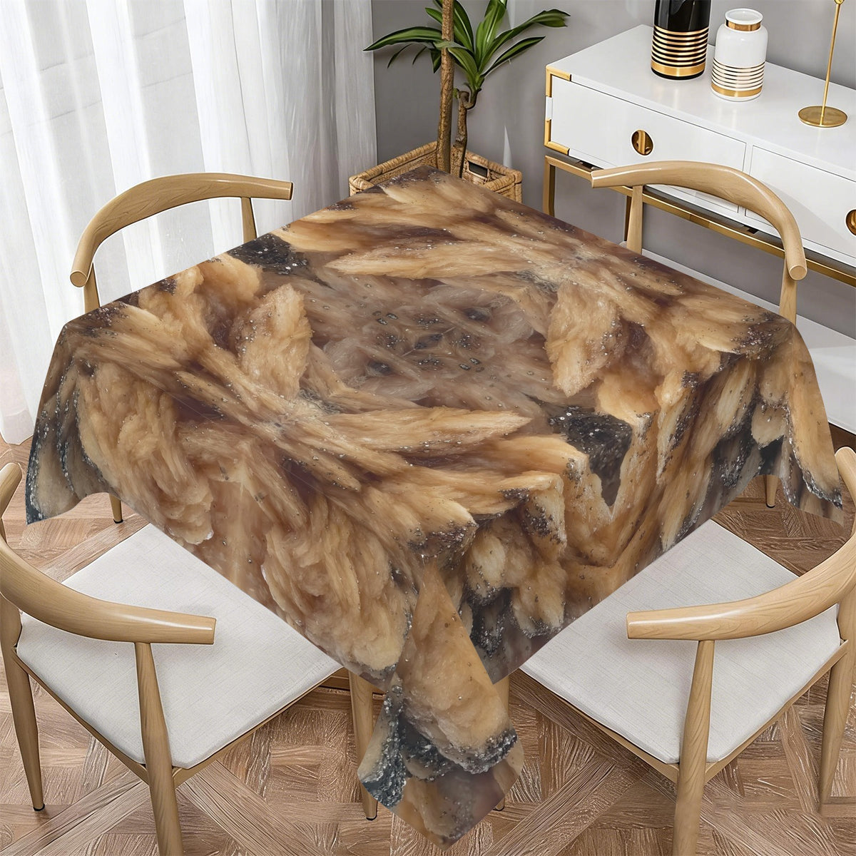Tablecloth: Barite, with Pyrite — Lupin Mine, Poland