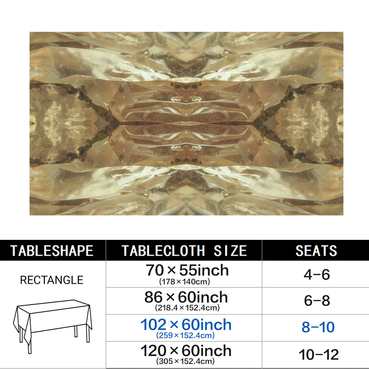 Tablecloth: Quartz, Smoky — Hiddenite, Alexander County, North Carolina, USA — Original Color