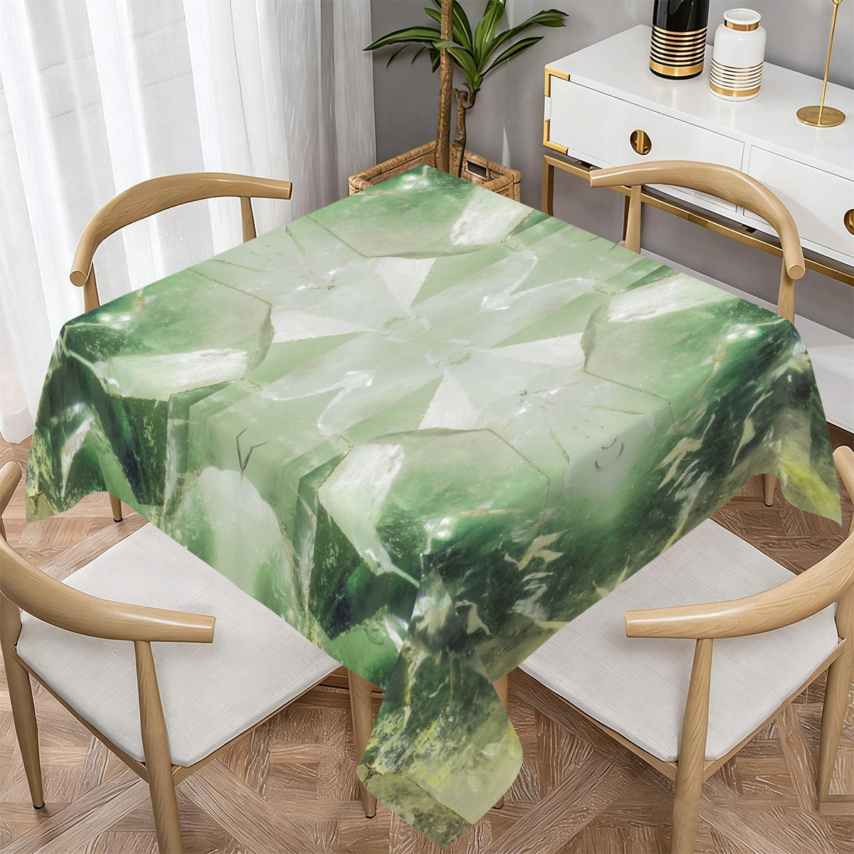 Tablecloth: Quartz, with Chlorite — Montgomery Couty, North Carolina — Original Color