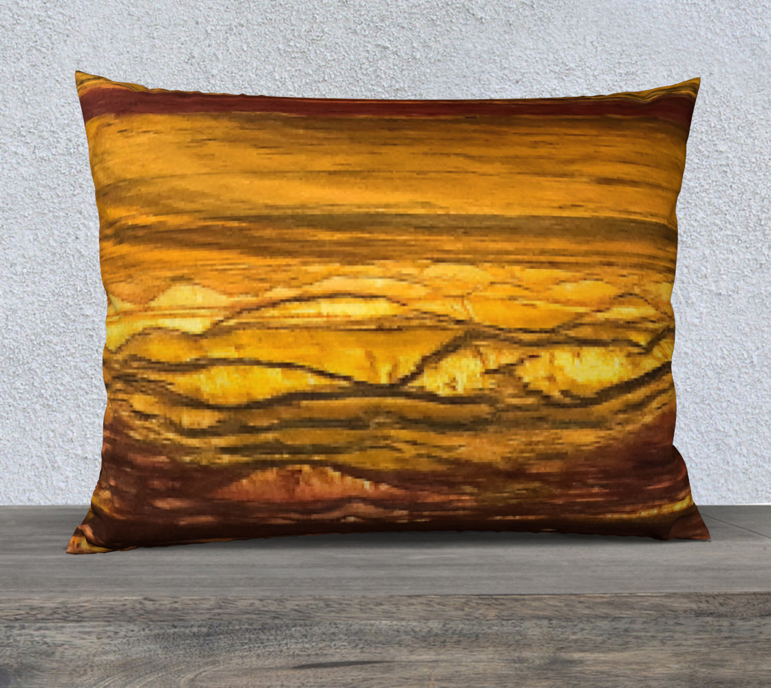 Pillow: Limonite, Wake County, North Carolina, Original Color