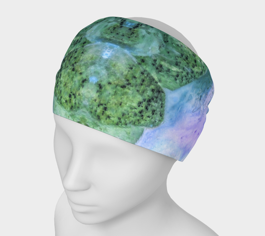 Headband: Quartz, Lake Boone Trail, Raleigh, North Carolina, Inverted Color