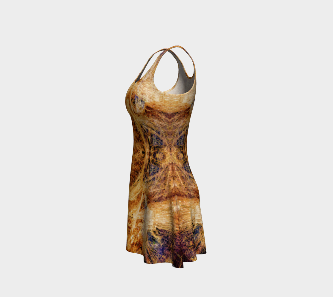 Flare Dress: Rutilated Quartz, Alexander County, North Carolina, Original Color