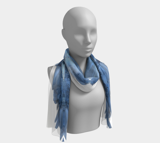 Long Scarf: Barite, Tsumeb, INVERTED