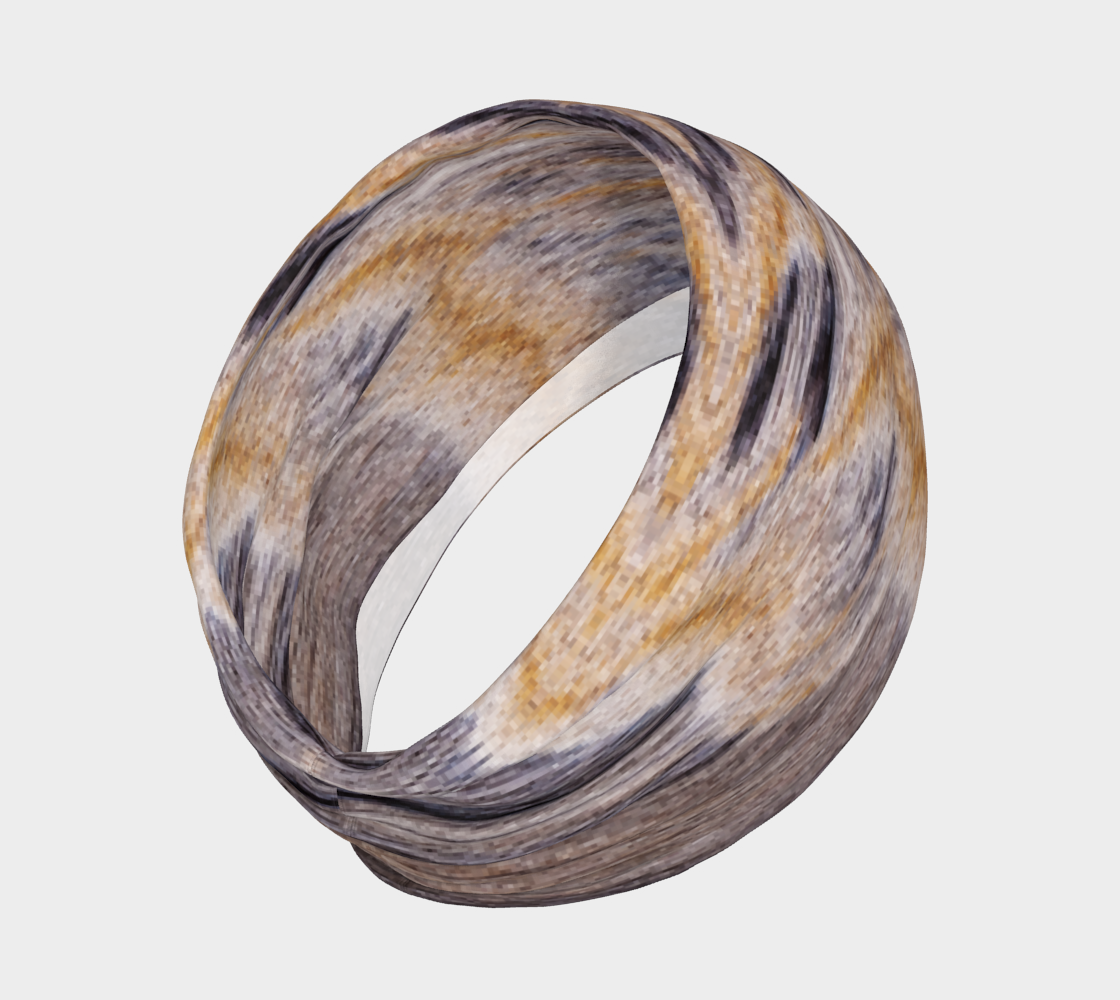 Headband: Sand Dune, Cape Hatteras, North Carolina, Inverted Color