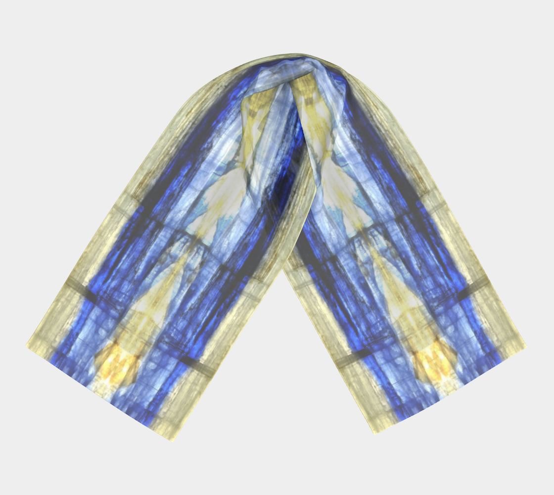 Long Scarf: Kyanite, Blue Ridge Mountains, North Carolina