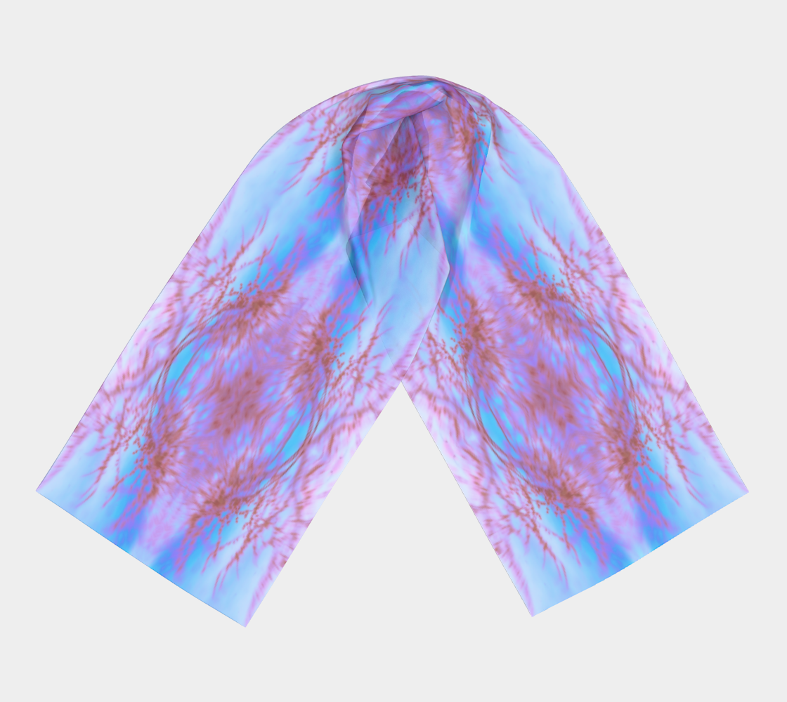 Long Scarf: Tree, Raleigh, North Carolina, Inverted Color