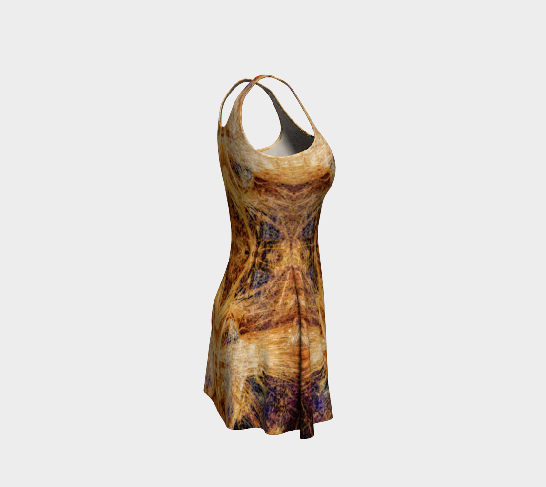 Flare Dress: Rutilated Quartz, Alexander County, North Carolina, Original Color