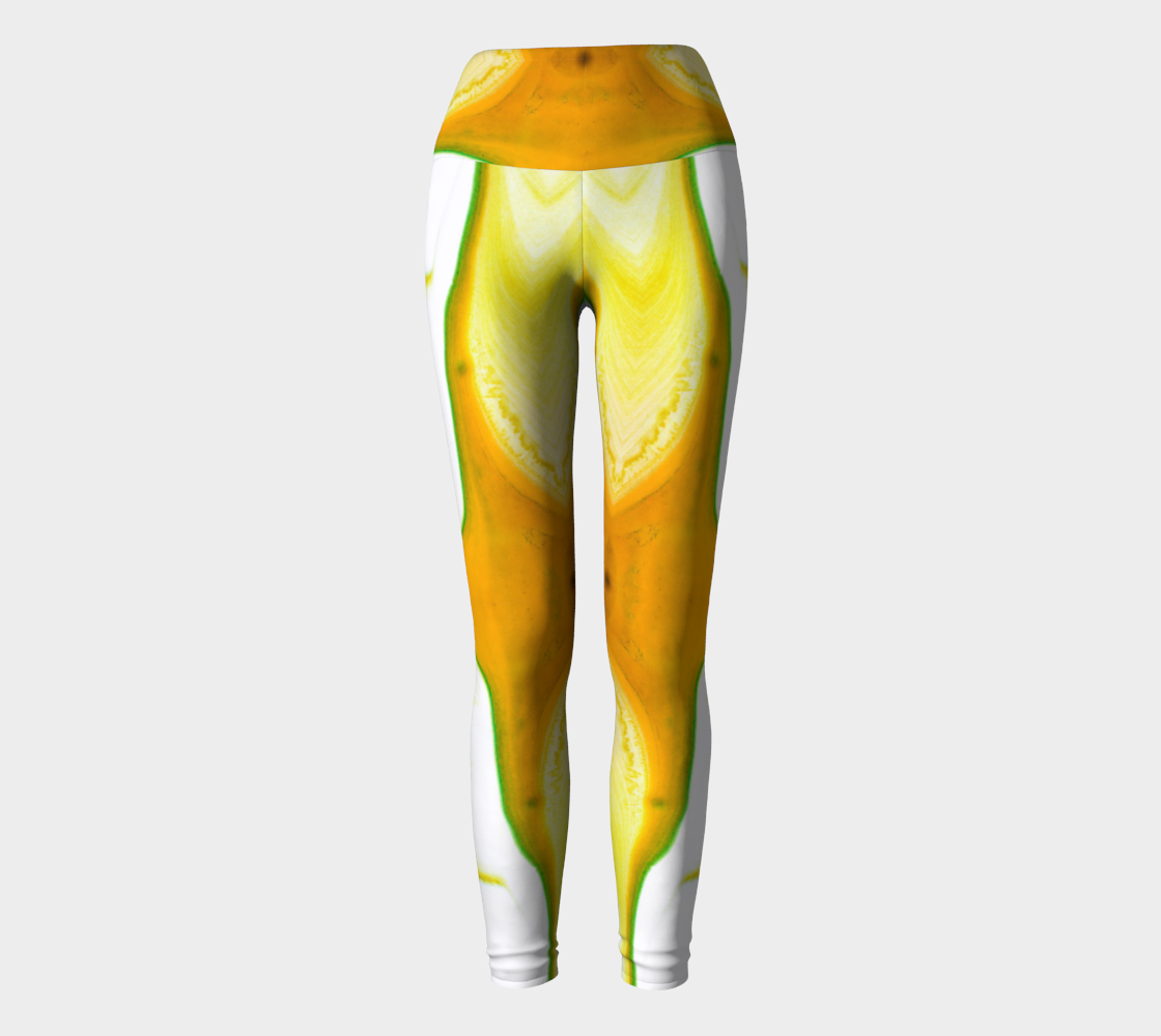 Leggings: A Color (Hansa Yellow) and D Color (Pthalo Green) Dispersing in Croom Acrylic House Paint